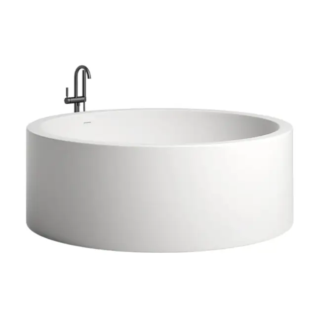 Ванна SALINI ISOLA 101111G S-Sense глянцевый белый/дон.клап. Up&Down хром