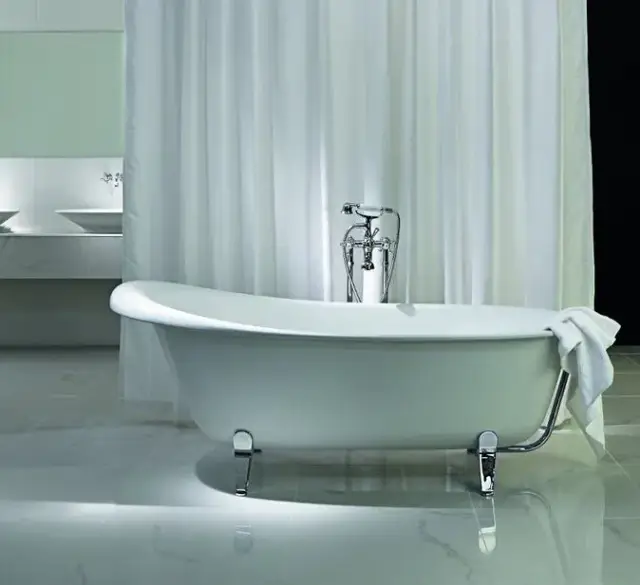 Ванна KOS AGORA 1.AG.BI.0CR.CR слив и ножки - хром