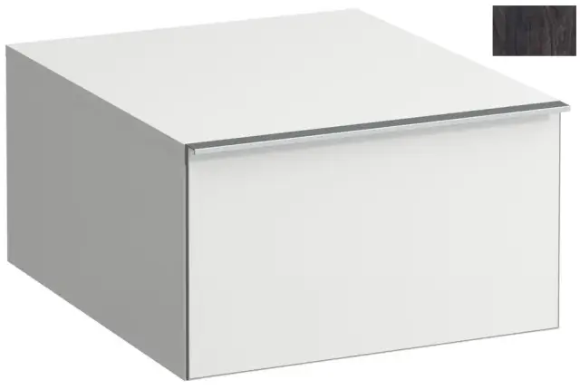 Тумба для ванной комнаты LAUFEN SPACE 4.1110.1.160.103.1 темный вяз-103/ручка-алюминий