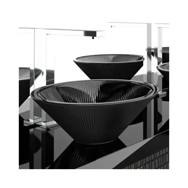 Раковина Glass Design TEKNO40 TEKNO40NO стекло черное матовое