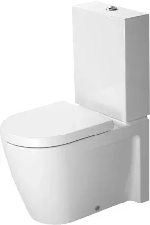 Унитаз Duravit Philippe starck 2 21450900001+0069890000+0933000005 цвет белый, с покрытием WG