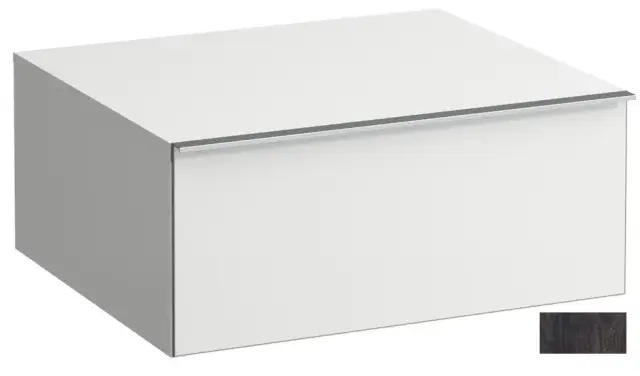 Тумба для ванной комнаты LAUFEN SPACE 4.1113.1.160.103.1 темный вяз-103/ручка-алюминий