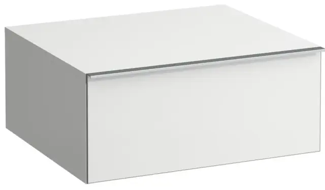 Тумба для ванной комнаты LAUFEN SPACE 4.1113.1.160.100.1 белый матовый-100/ручка-алюминий