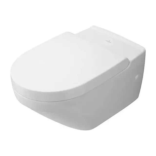 Унитаз VILLEROY&BOCH LIFETIME 567210R1 ceramicplus, white alpin