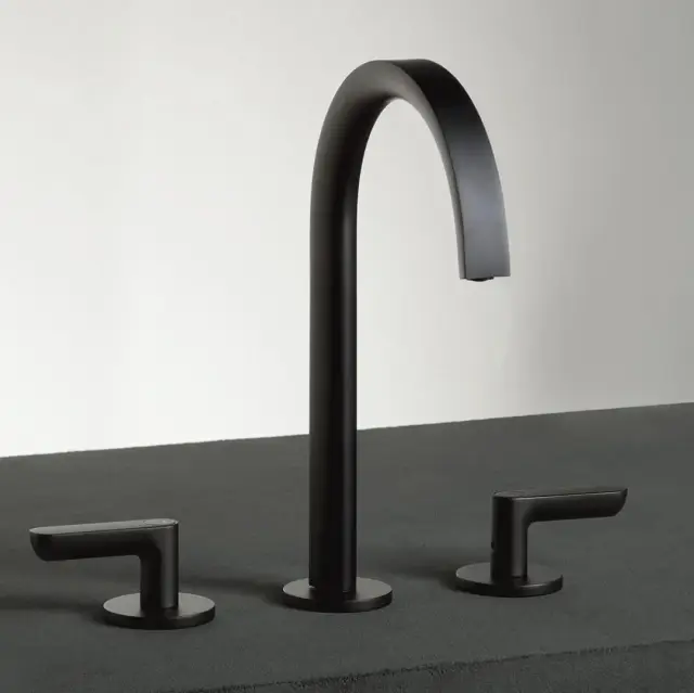 Смеситель для раковины Fantini ICONA DECO 53.P5.R107 matt gun metal pvd