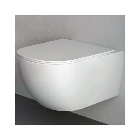 Унитаз NIC design Pin 003.709.003 белый матовый