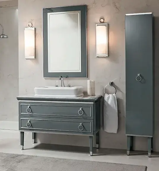 Комплект мебели с раковиной Oasis Lutetia 0LUTCP207756115CR + 0LUTTM100256115 LBS + 0LVBSPR00000002 хром