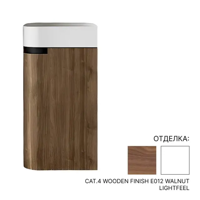 Комплект мебели с раковиной Oasis PROFILO 0PRFFRS08845045.4 Cat.4 Wooden finish/E012 WALNUT/Lightfeel