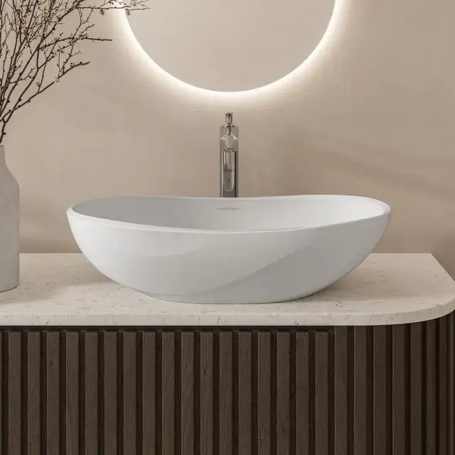 Раковина Victoria+Albert SEROS VB-SER55M-SM-IO матовый белый