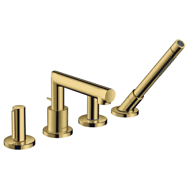 Смеситель для ванны AXOR Uno 45444990 цвет-полированное золото