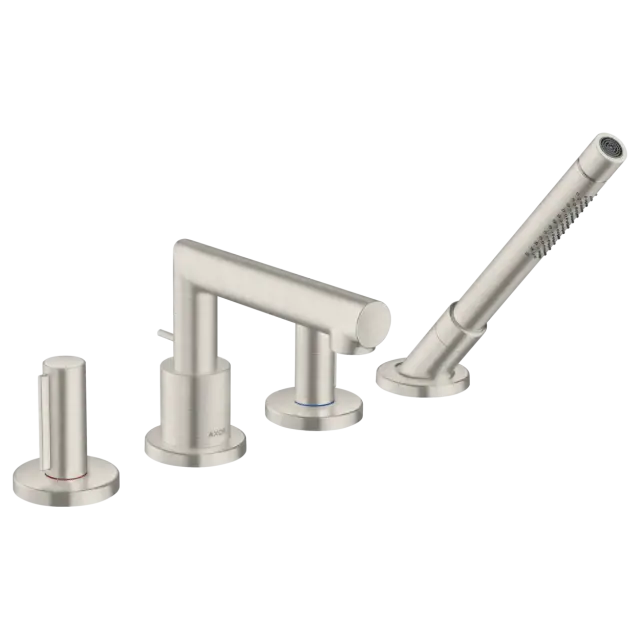 Смеситель для ванны AXOR Uno 45444800 цвет-stainless steel optic