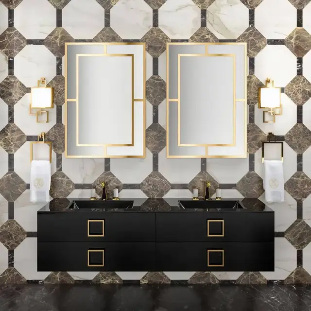 Комплект мебели для ванной Oasis DAPHNE D31