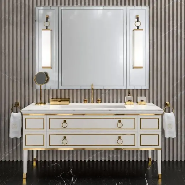 Комплект мебели для ванной Oasis Lutetia L22