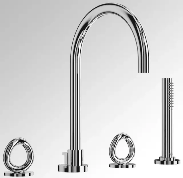 Смеситель для ванны THG G4P.F01.112BSG золото