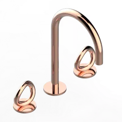 Смеситель для раковины THG COLLECTION O G4P.H62.151 Blush PVD