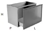 Тумба для ванной комнаты Antonio Lupi BESPOKE