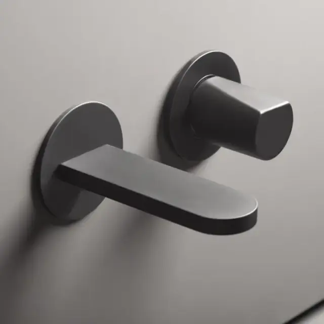 Смеситель для раковины Antonio Lupi Indigo ND101.FNO цвет-черный матовый