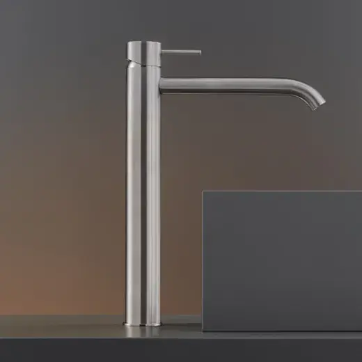 Смеситель для раковины CEA Milo MIL17S матовая сталь