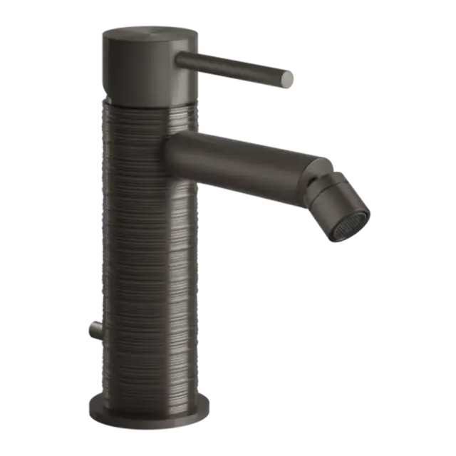 Смеситель для биде Gessi TRAME 54307#707 цвет-Black Metal Brushed PVD
