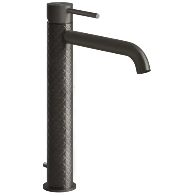 Смеситель для раковины Gessi INTRECCIO 54103#707 цвет-Black Metal Brushed PVD