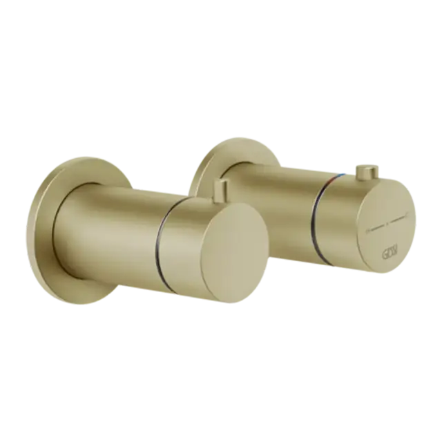 Смеситель для душа Gessi ANELLO/INGRANAGGIO 63333#727 Brushed Brass PVD/727