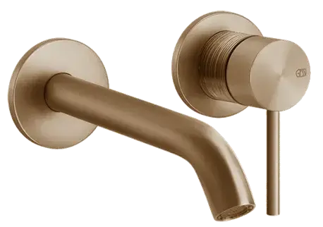 Смеситель для раковины Gessi GESSI 316 54386#726 Warm Bronze Brushed PVD