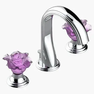 Смеситель для раковины THG ROSE U5J.H52.151M золото PVD