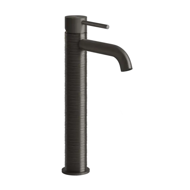 Смеситель для раковины Gessi TRAME 54309#707 цвет-Black Metal Brushed PVD