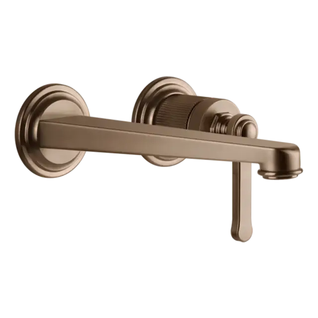 Смеситель для раковины Gessi VENTI20 65089#708 браш.медь PVD