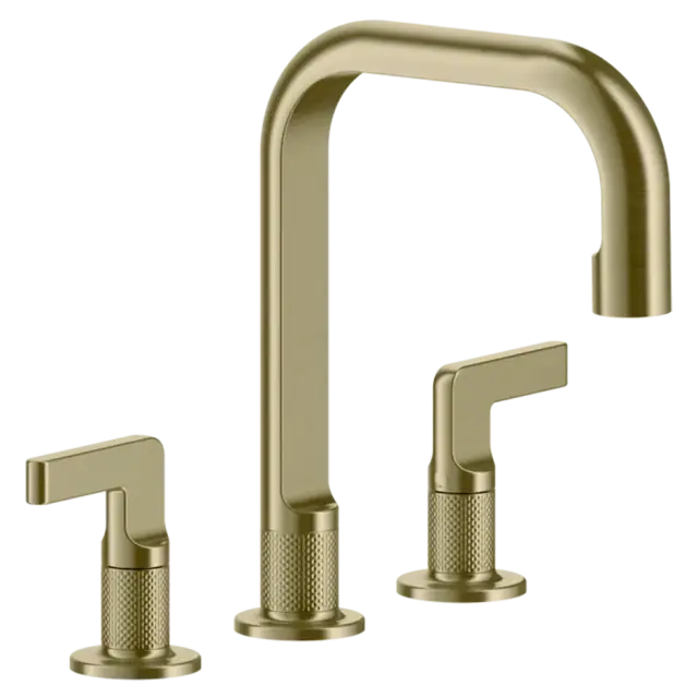 Смеситель для раковины Gessi INCISO 58013#727 браш.латунь PVD