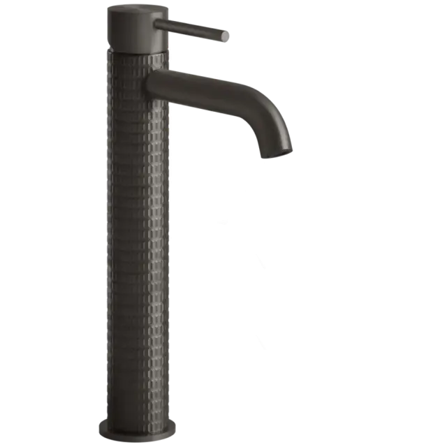 Смеситель для раковины Gessi MECCANICA 54209#707 цвет-Black Metal Brushed PVD