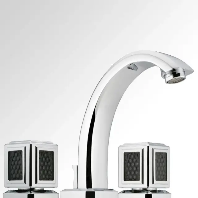 Смеситель для раковины THG Metropolis (black cristal) A2L.A02.151