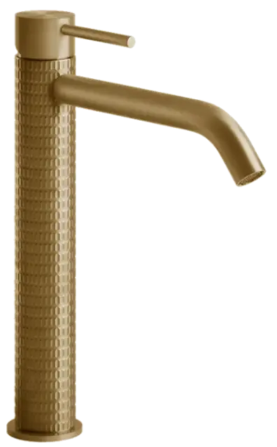 Смеситель для раковины Gessi MECCANICA 54206#726 Warm Bronze Brushed PVD