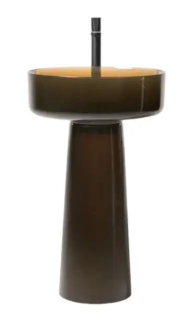 Раковина Antonio Lupi ALBUME ALBUME12+ALBUME20 CRISTALMOOD BRONZO