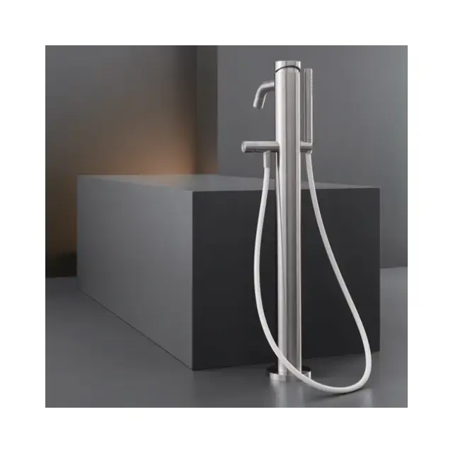 Смеситель для ванны CEA Milo MIL99WS сталь / цвет - белый