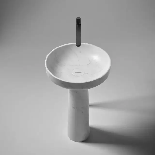 Раковина Antonio Lupi Ago AGO185 мрамор-BIANCO CARRARA