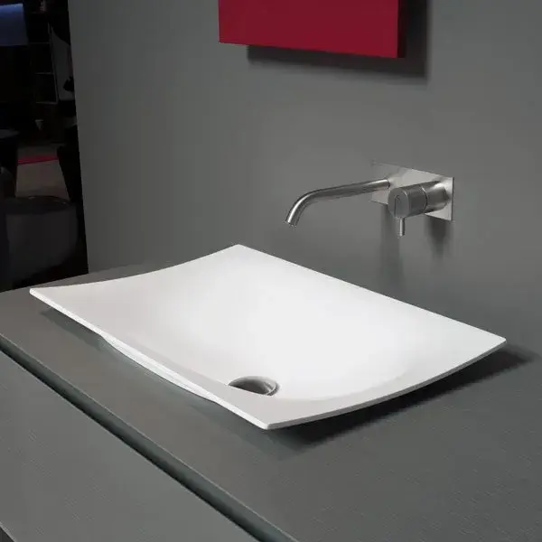 Раковина Antonio Lupi Foglio FOGLIOMOOD63 FLUMOOD белый