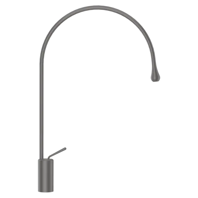 Смеситель для раковины Gessi GOCCIA 33606#126 цвет-Black Metal Brushed GHRC