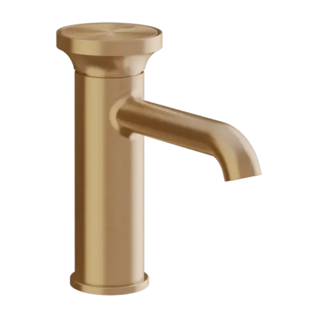 Смеситель для раковины Gessi ORIGINI 66002#726 Warm Bronze Brushed PVD