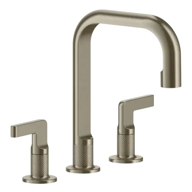 Смеситель для раковины Gessi INCISO 58014#149 FINOX BRUSHED NICKEL