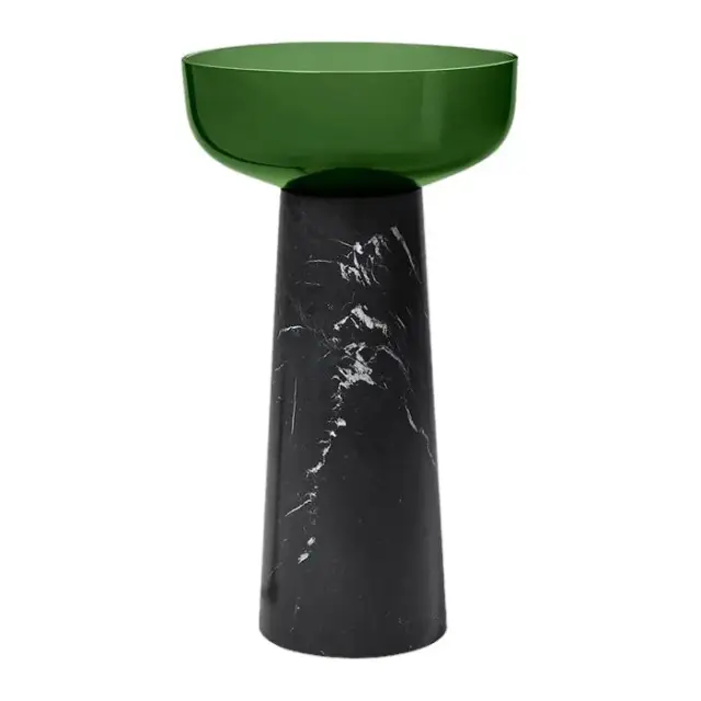 Раковина Antonio Lupi ALBUME ALBUME10+ALBUME21 пьедестал-MARMO NERO MARQUINIA