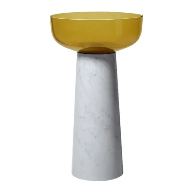 Раковина Antonio Lupi ALBUME ALBUME10+ALBUME21 пьедестал-MARMO BIANCO CARRARA