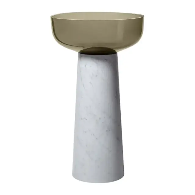 Раковина Antonio Lupi ALBUME ALBUME10+ALBUME21 пьедестал-MARMO BIANCO CARRARA