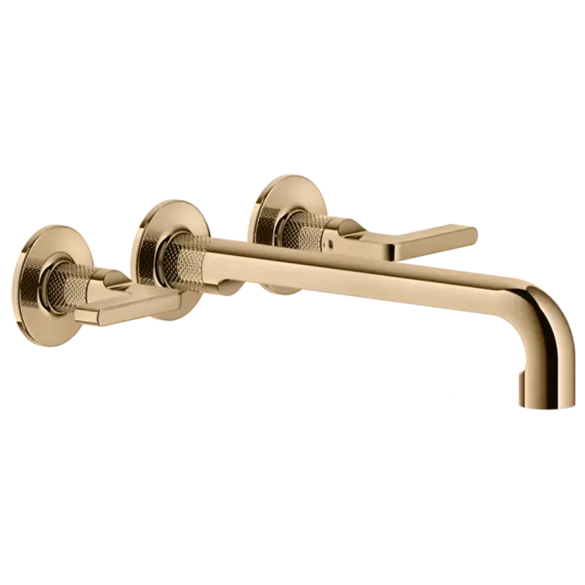 Смеситель для раковины Gessi INCISO 58092#735 Warm Bronze PVD