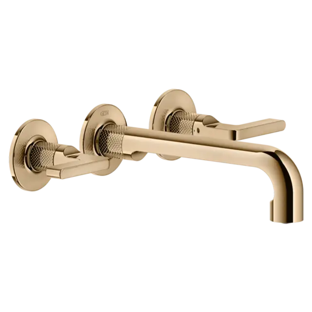 Смеситель для раковины Gessi INCISO 58090#735 Warm Bronze PVD