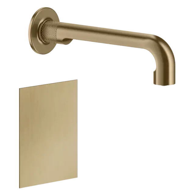 Смеситель для раковины Gessi INCISO 58105#726 Warm Bronze Brushed PVD