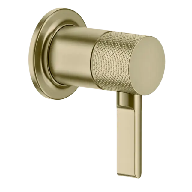 Смеситель для раковины Gessi INCISO 58109#727 цвет-браш.латунь PVD