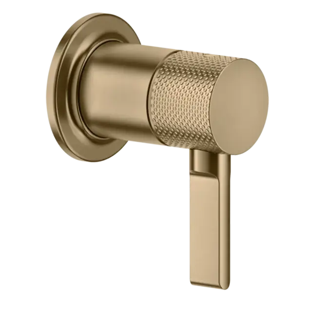 Смеситель для раковины Gessi INCISO 58109#726 Warm Bronze Brushed PVD