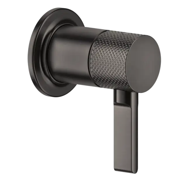 Смеситель для раковины Gessi INCISO 58109#707 Black Metal Brushed PVD