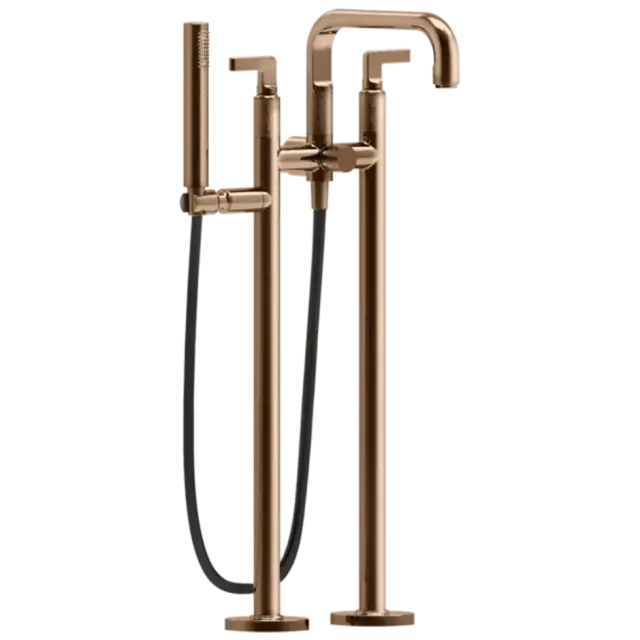 Смеситель для ванны Gessi INCISO 58029#030 Медный PVD